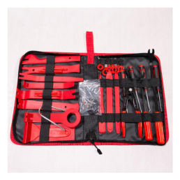 MANVI Car Bumper Repair Kit, Universal Car Door Trim Panel Clip Removal Tool Kits, Car Rivets Push Retainer Clips & Auto Fasteners remover for Most Car