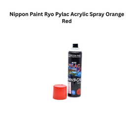 Nippon Paint Ryo Pylac Acrylic Spray Orange Red