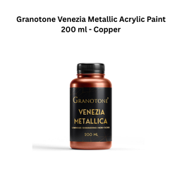 Granotone Venezia Metallic Acrylic Paint 200 ml - Copper