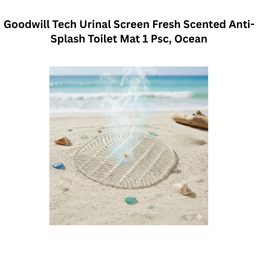 Goodwill Tech Urinal Screen Fresh Scented Anti-Splash Toilet Mat 1 Psc, Ocean