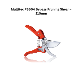 Multitec PSB04 Bypass Pruning Shear – 210mm
