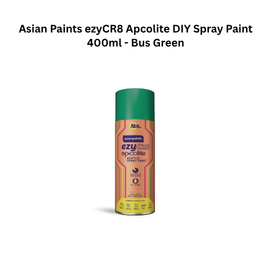 Asian Paints ezyCR8 Apcolite DIY Spray Paint 400ml - Bus Green