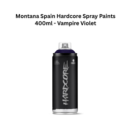 Montana Spain Hardcore Spray Paints 400ml - Vampire Violet