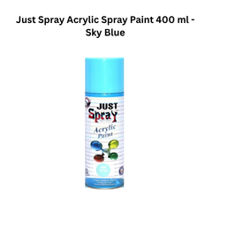 Just Spray Acrylic Spray Paint 400ml - Sky Blue