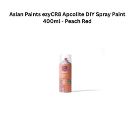 Asian Paints ezyCR8 Apcolite DIY Spray Paint 400ml - Peach Red