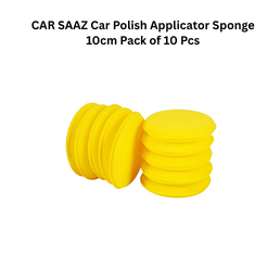 CAR SAAZ Car Polish Applicator Sponge 10cm Pack of 10 Pcs