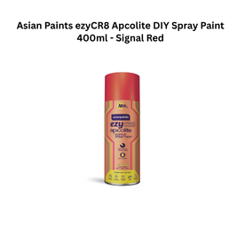Asian Paints ezyCR8 Apcolite DIY Spray Paint 400ml - Signal Red