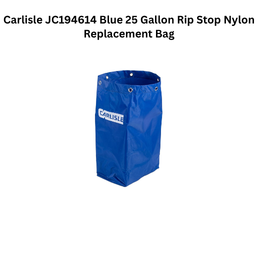 Carlisle JC194614 Blue 25 Gallon Rip Stop Nylon Replacement Bag