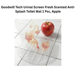 Goodwill Tech Urinal Screen Fresh Scented Anti-Splash Toilet Mat 1 Psc, Apple