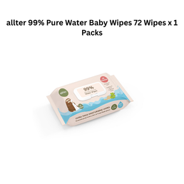 allter 99% Pure Water Baby Wipes 72 Wipes x 1 Packs