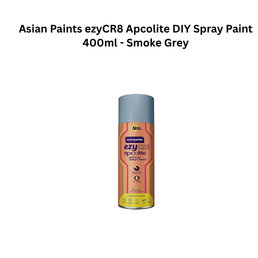 Asian Paints ezyCR8 Apcolite DIY Spray Paint 400ml - Smoke Grey