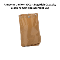 Anneome Janitorial Cart Bag High Capacity Cleaning Cart Replacement Bag