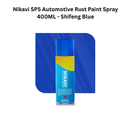 Nikavi SP5 Automotive Rust Paint Spray 400ML - Shifeng Blue