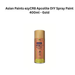 Asian Paints ezyCR8 Apcolite DIY Spray Paint 400ml - Gold