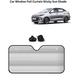 KINGSWAY® Car Window Foil Curtain Sticky Sun Shade Compatible with Hyundai Exter