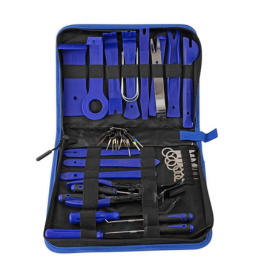 MANVI Car Bumper Repair Kit, Universal Car Door Trim Panel Clip Removal Tool Kits, Car Rivets Push Retainer Clips & Auto Fasteners remover for Most Car