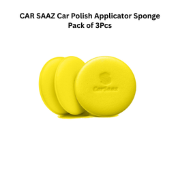 CAR SAAZ Car Polish Applicator Sponge Pack of 3Pcs