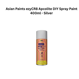 Asian Paints ezyCR8 Apcolite DIY Spray Paint 400ml - Silver