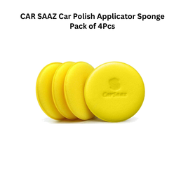 CAR SAAZ Car Polish Applicator Sponge Pack of 4Pcs