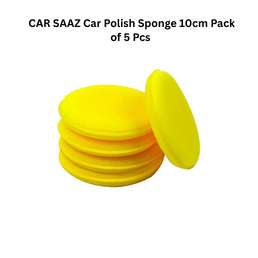 CAR SAAZ Car Polish Sponge 10cm Pack of 5 Pcs