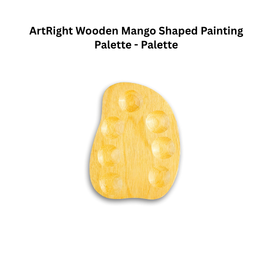 Wooden Mango Shaped Painting Palette - Palette