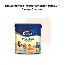 Dulux Promise Interior Emulsion Paint 1L - Canary Diamond
