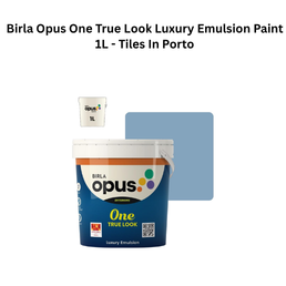 Birla Opus One True Look Luxury Emulsion Paint 1L - Tiles In Porto