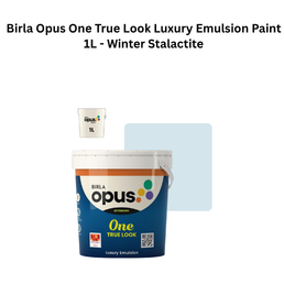 Birla Opus One True Look Luxury Emulsion Paint 1L - Winter Stalactite