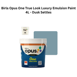 Birla Opus One True Look Luxury Emulsion Paint 4L - Dusk Settles
