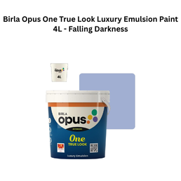 Birla Opus One True Look Luxury Emulsion Paint 4L - Falling Darkness