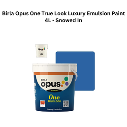 Birla Opus One True Look Luxury Emulsion Paint 4L - Snowed In