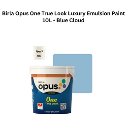 Birla Opus One True Look Luxury Emulsion Paint 10L - Blue Cloud