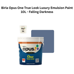 Birla Opus One True Look Luxury Emulsion Paint 10L - Falling Darkness