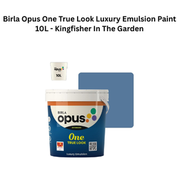 Birla Opus One True Look Luxury Emulsion Paint 10L - Kingfisher In The Garden