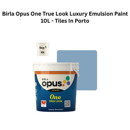 Birla Opus One True Look Luxury Emulsion Paint 10L - Tiles In Porto