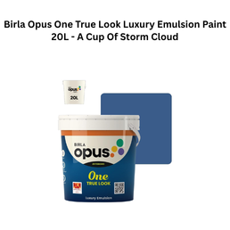 Birla Opus One True Look Luxury Emulsion Paint 20L - A Cup Of Storm Cloud