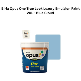 Birla Opus One True Look Luxury Emulsion Paint 20L - Blue Cloud