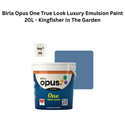 Birla Opus One True Look Luxury Emulsion Paint 20L - Kingfisher In The Garden