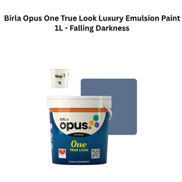 Birla Opus One True Look Luxury Emulsion Paint 1L - Falling Darkness